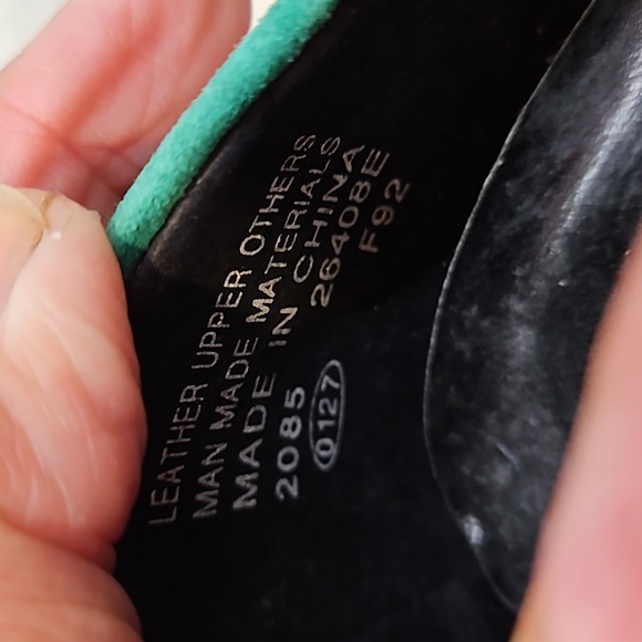 Vintage 80s multi color Retro Multicolor Heels Size 7.5 - Picture 5 of 16